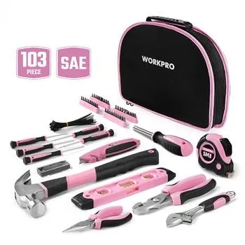 Rosa Werkzeugset für Damen