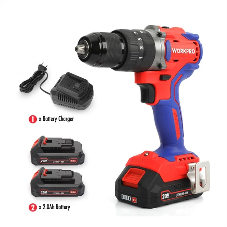20V BRUSHLESS HAMMER DRIVER DRILL