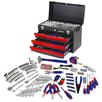 408-teilige 3-Schubladenmechanik-Werkzeugset-Box
